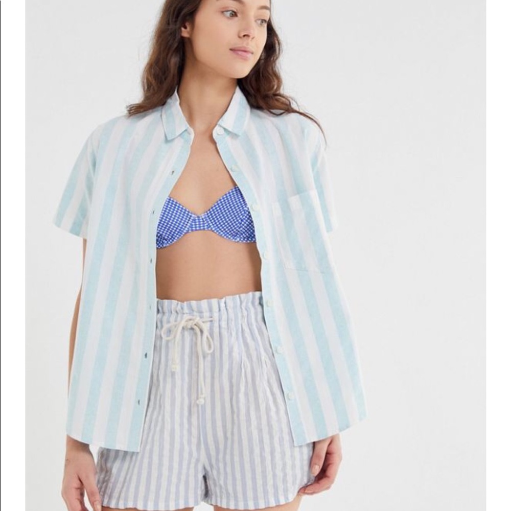 UO x BDG Boyfriend Button Down Shirt